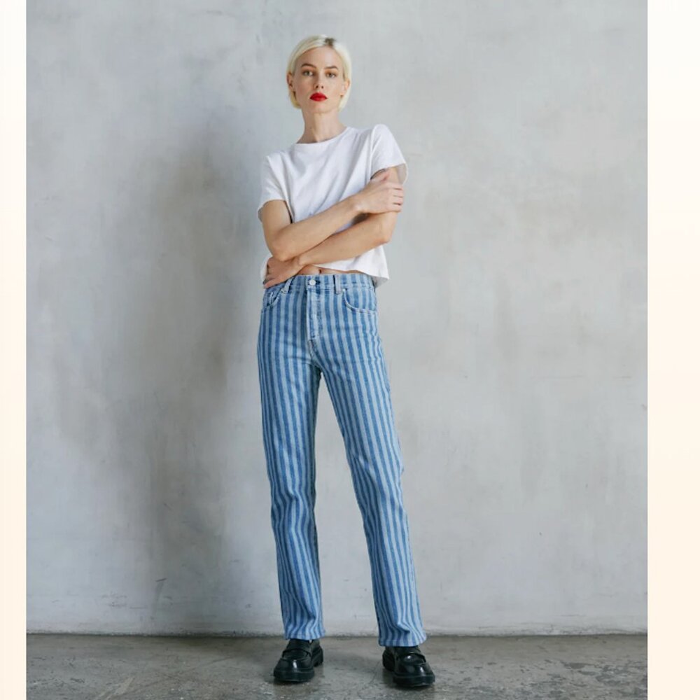 NWT CQY Denim Venice jeans in Bowie wash sz 27